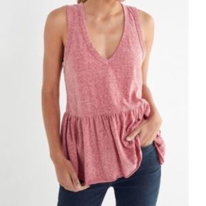 Pink Ruffled Top